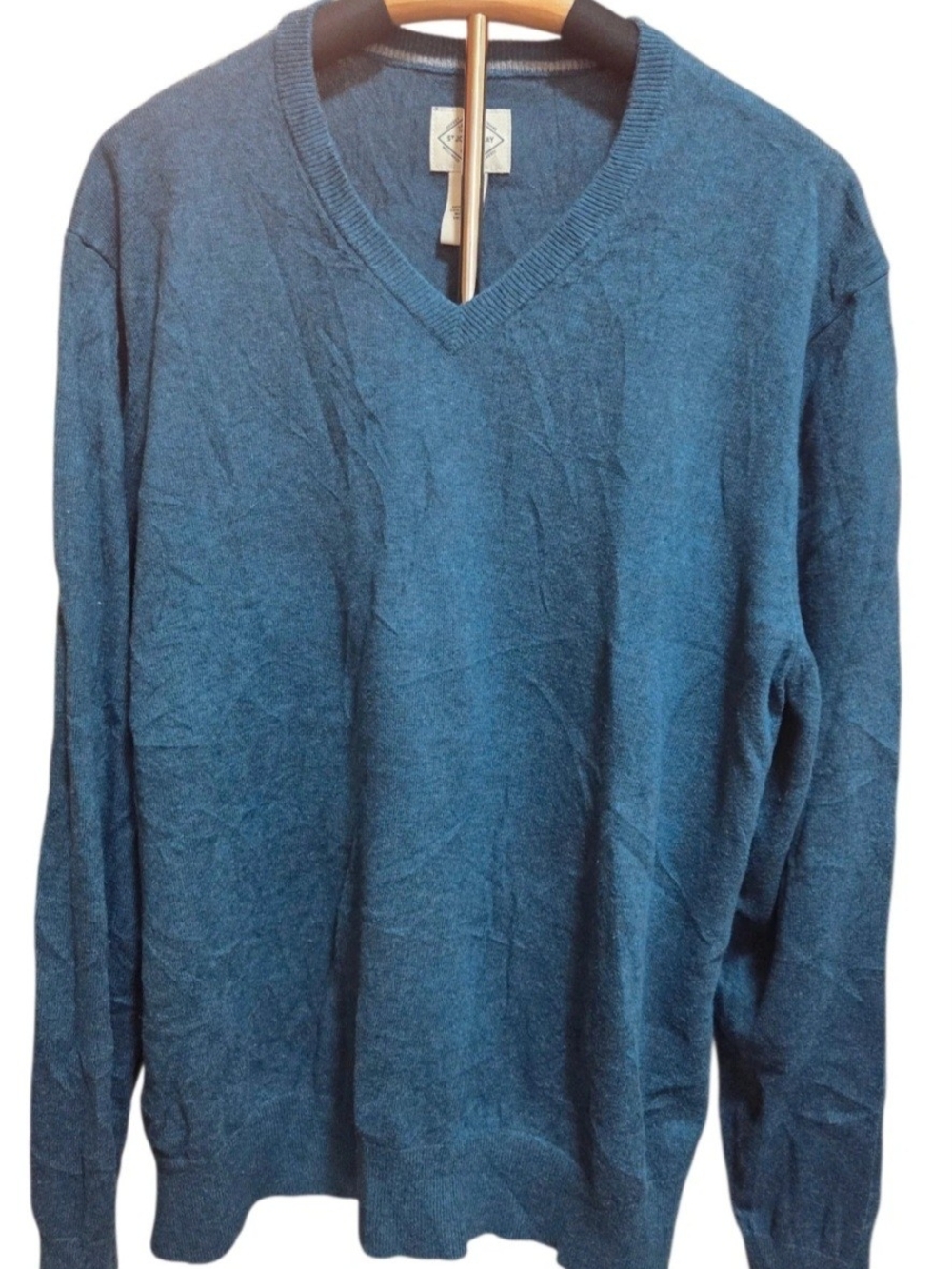St John's Bay Men's Classic Fit V-Neck Pullover Sweater Size XL